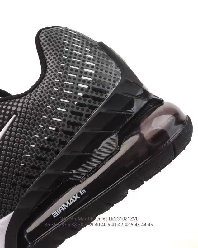 Nike Air Max Phoenix Black and White Sneakers LKS1021ZVI