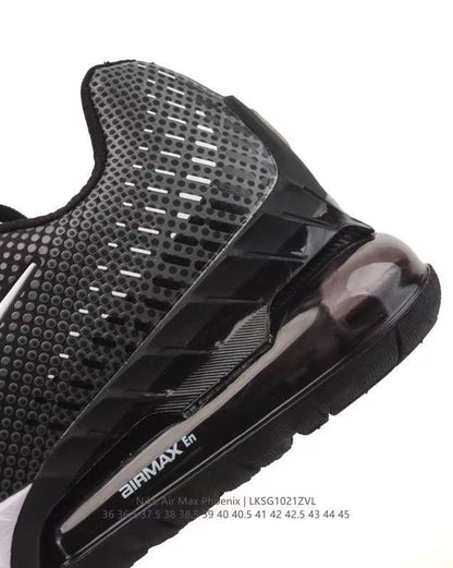 Nike Air Max Phoenix Black and White Sneakers LKS1021ZVI