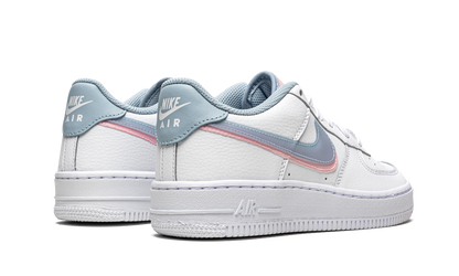 Air Force 1 LV8 GS "Double Swoosh - White / Blue / Pink" CW1574 100