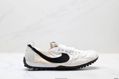 Jacquemus x Nike Jacumoon Low-Top Sneakers, White and Black