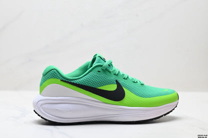 Nike Revolution 8 Running Shoes in Teal and Lime