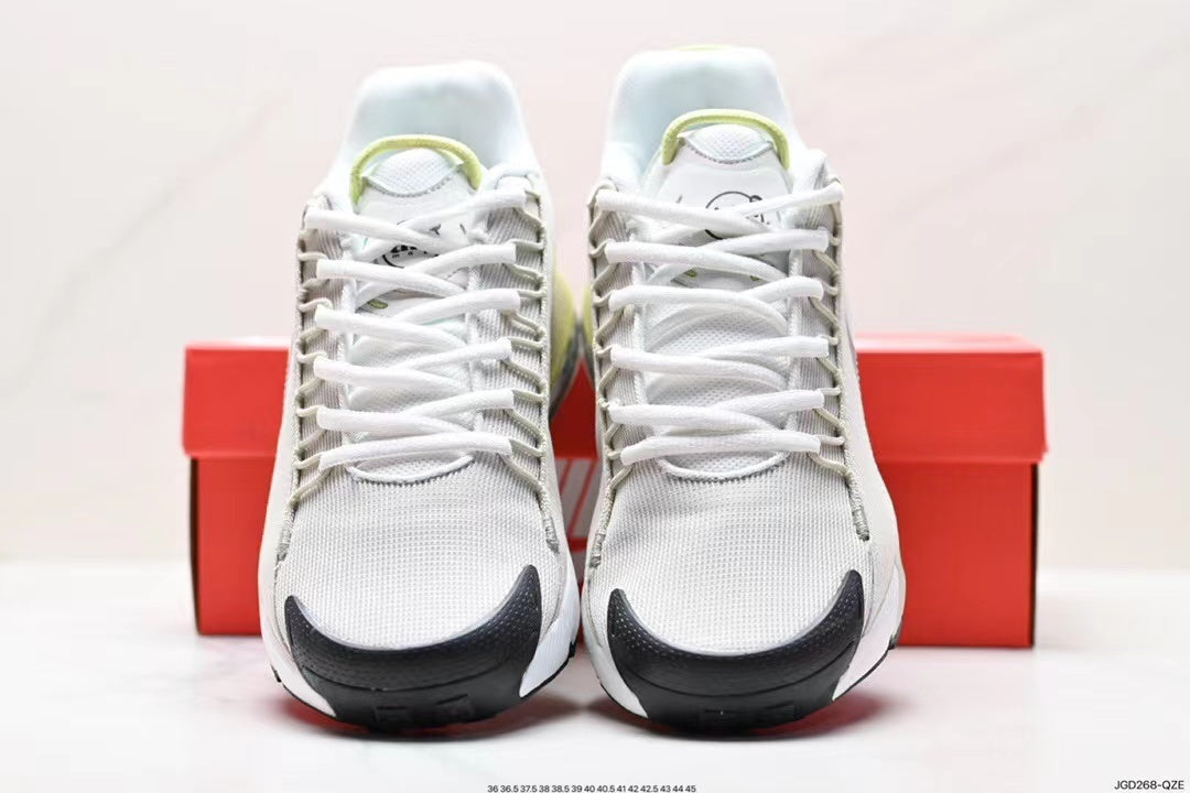 Nike Air Max 95 Sneakers in White and Volt