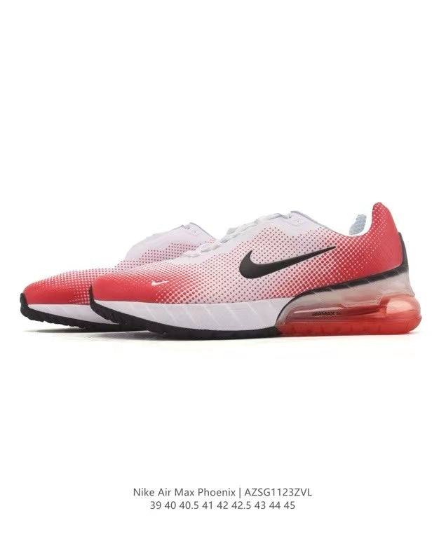 Nike Air Max Phoenix Running Sneakers White Red LZSG1123ZVL