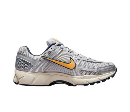 Nike Zoom Vomero 5 Gray Orange Sneakers