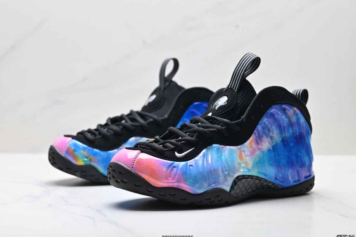 Nike Air Foamposite One Penny Hardaway Sneakers, Blue Iridescent