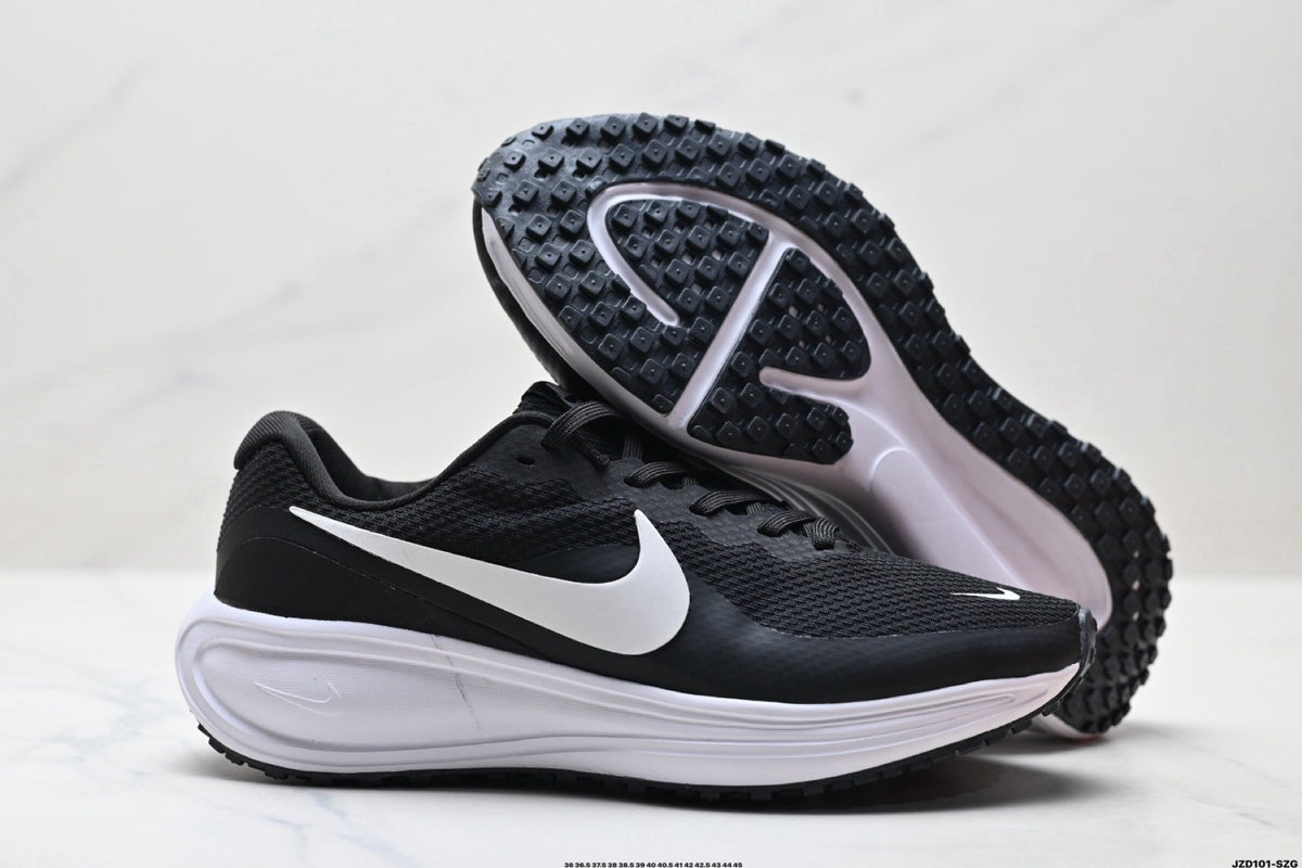 Nike Revolution 8 Black and White Running Sneakers