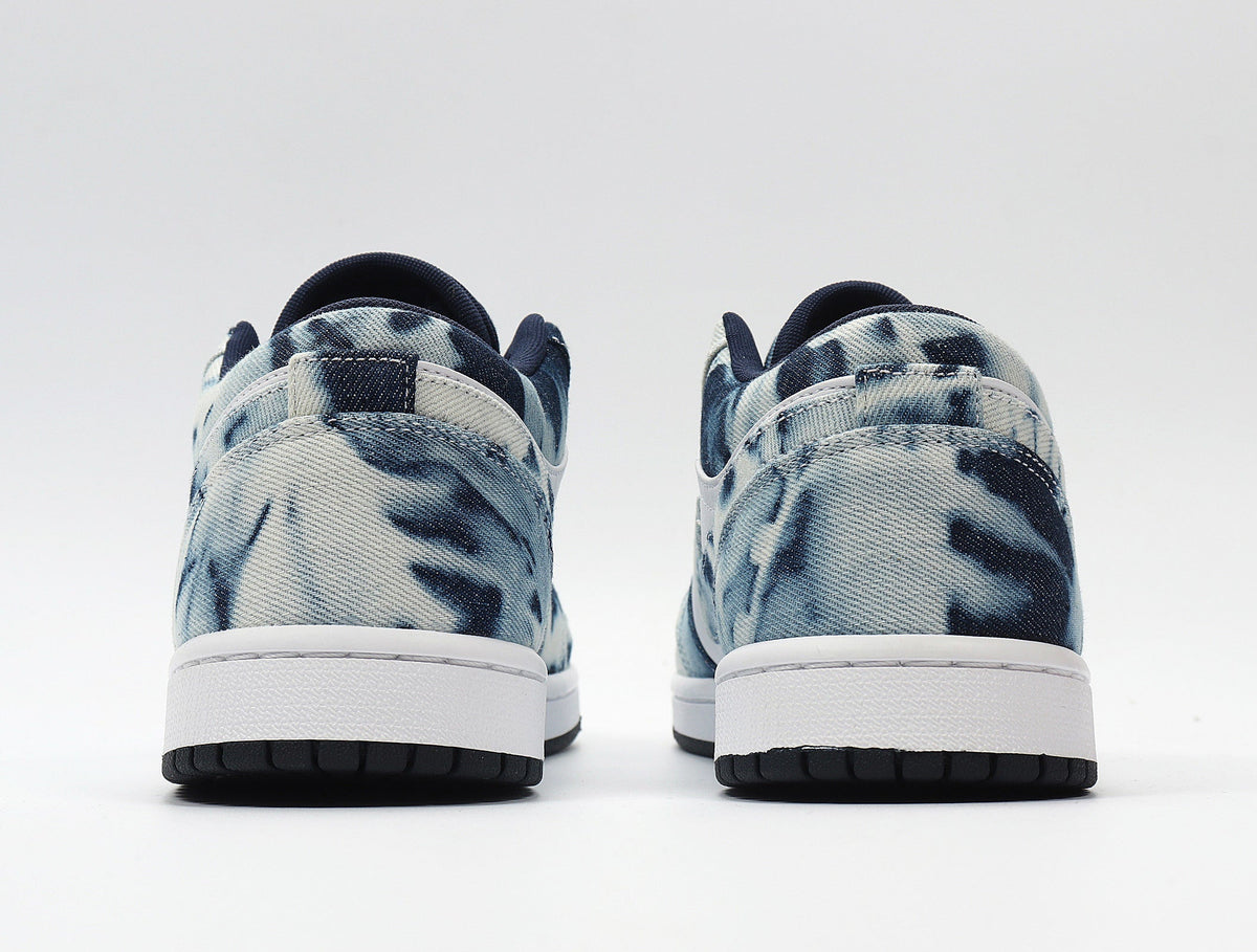 Nike Dunk Low Washed Denim Sneakers Blue CZ8455-100