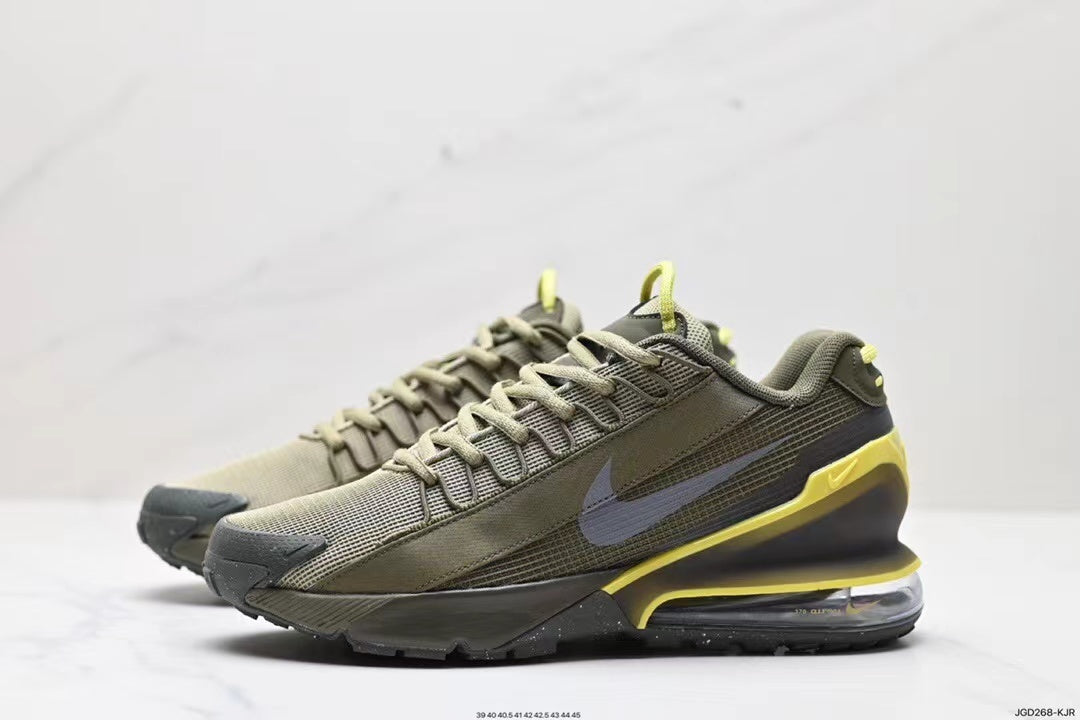 Nike Air Max 270 Trek Olive Grey Volt Sneakers