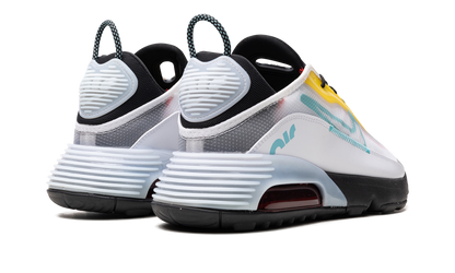 Air Max 2090 "White Speed Yellow Bleached Aqua" CT1091 100