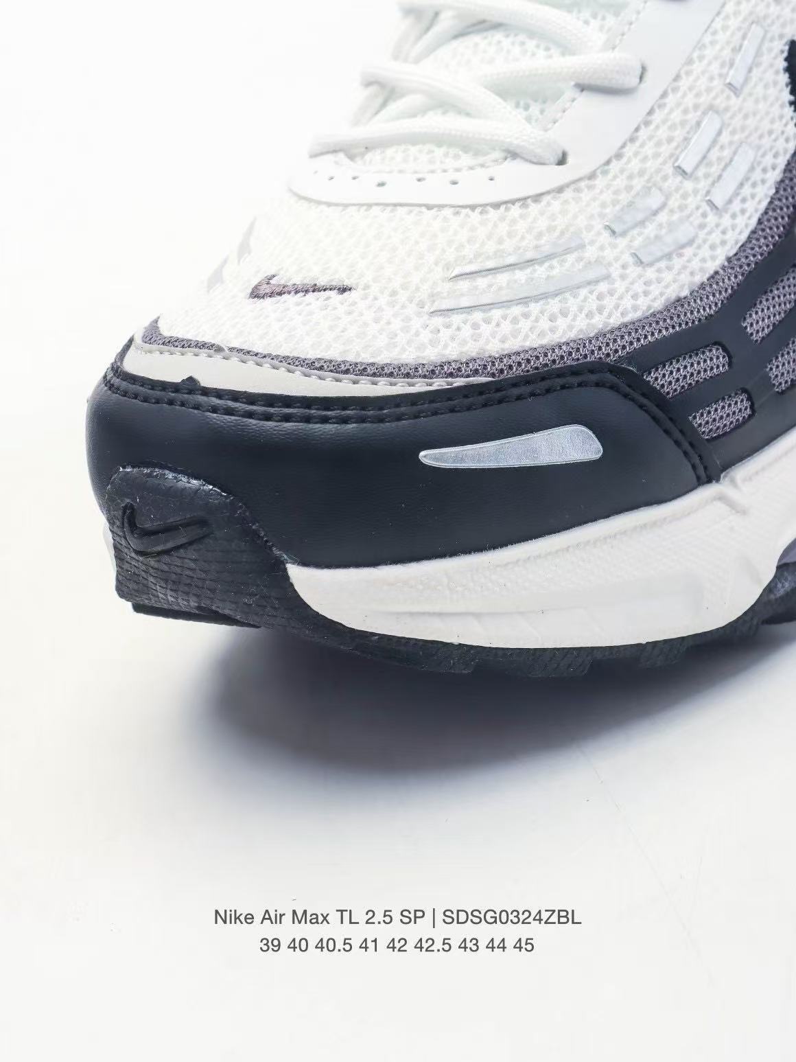 Nike Air Max TL 2.5 SP White Purple Sneakers SDSG0324ZBL