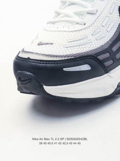 Nike Air Max TL 2.5 SP White Purple Sneakers SDSG0324ZBL