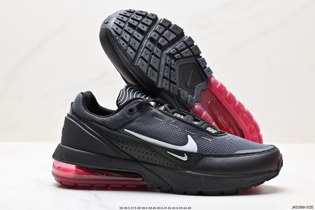 Nike Air Max 270 React Black White Purple Sneakers