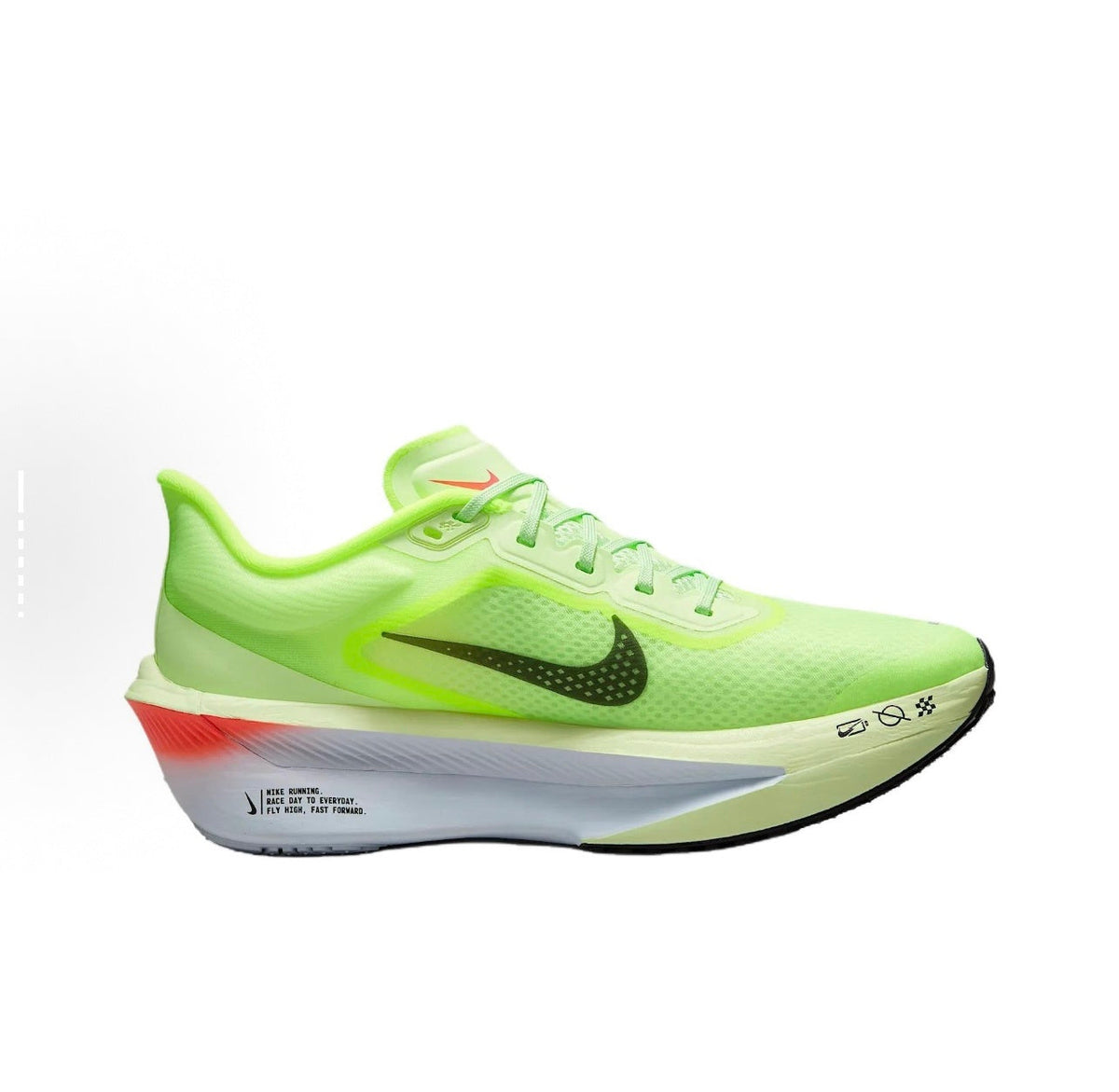 Nike Zoom Fly Running Shoes in Volt Green and Black