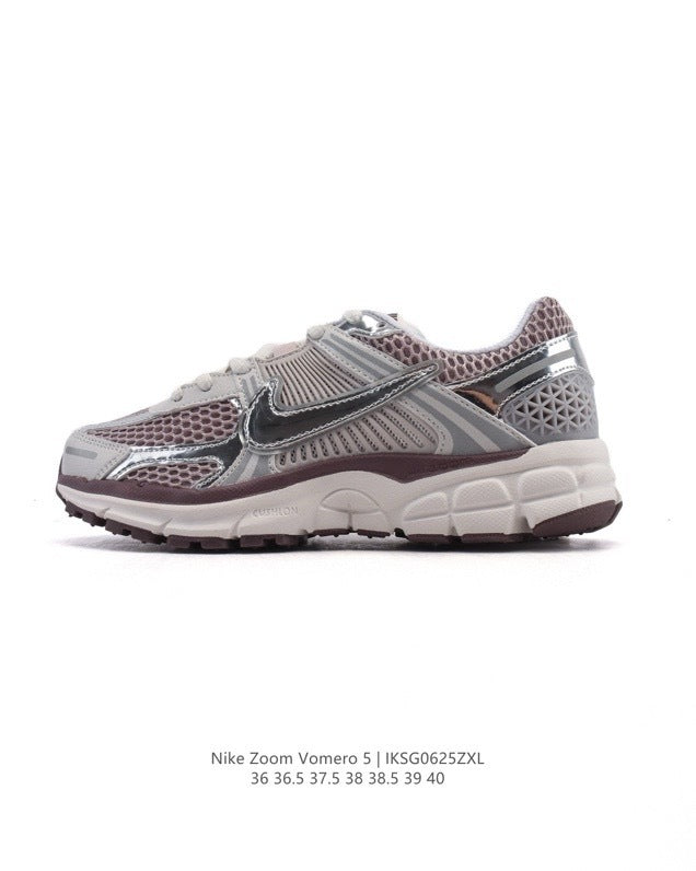 Nike Zoom Vomero 5 Silver Pink Sneakers