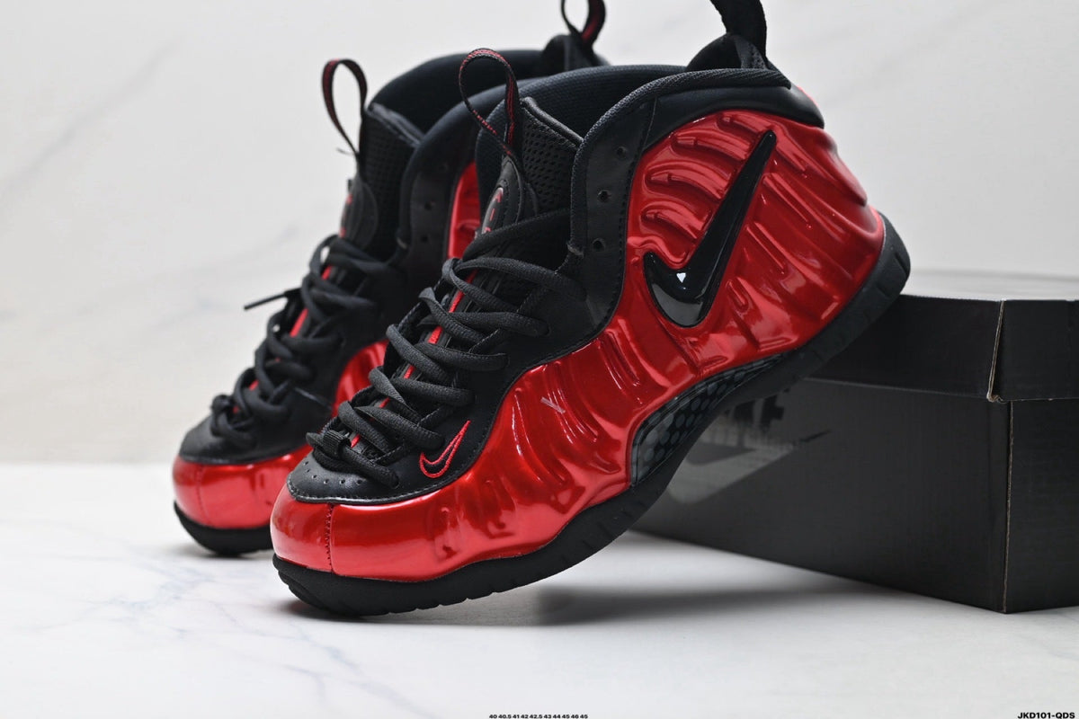 Nike Air Foamposite One Penny Red and Black Sneakers