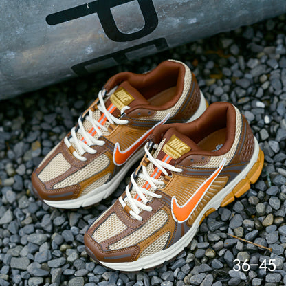 Nike Air Zoom Vomero 5 Sneakers in Brown and Orange