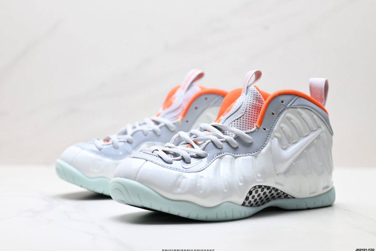 Nike Air Foamposite One Penny Hardaway Sneakers Gray Orange