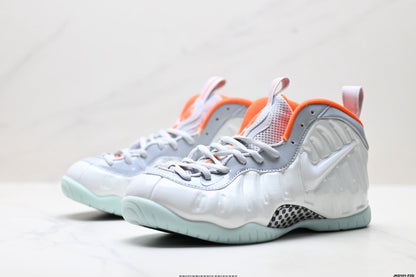 Nike Air Foamposite One Penny Hardaway Sneakers Gray Orange