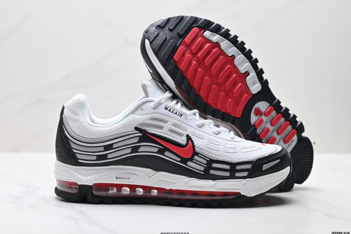 Nike Air Max 200 White Black Red Sneakers