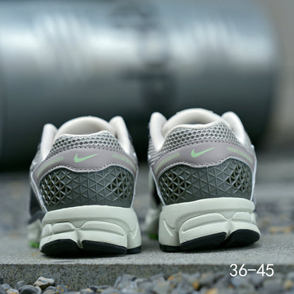 Nike Air Zoom Vomero 5 Sneakers in Gray and Volt Green