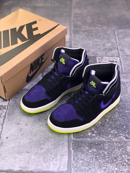 Nike Air Jordan 1 Zoom Air CMFT Lemon Venom Plum Purple