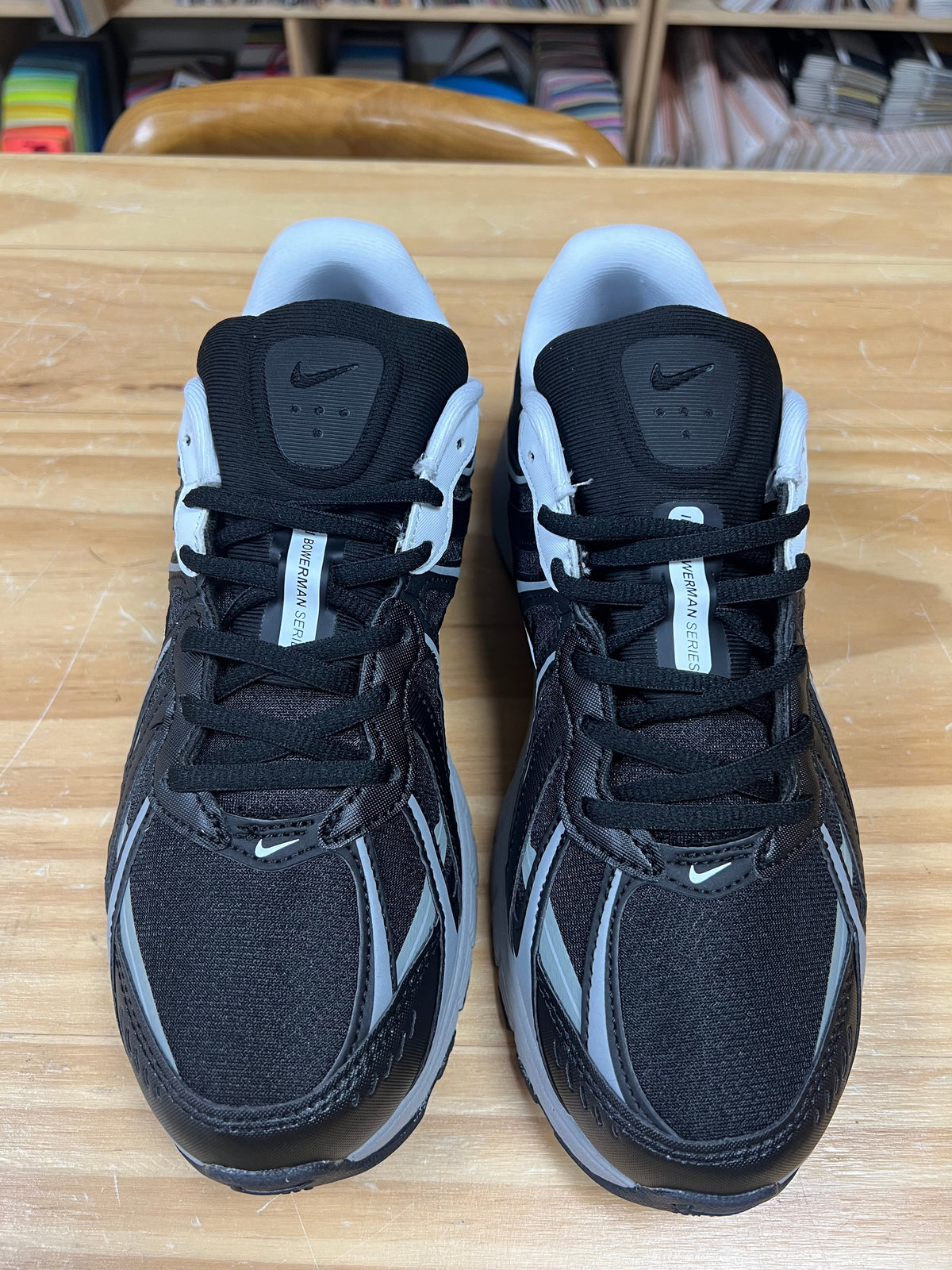 Nike P-6000 Sneakers Black and Light Blue IZ4751-103