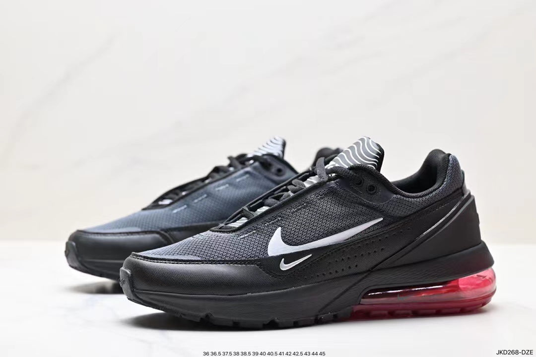 Nike Air Max 270 React Black White Purple Sneakers