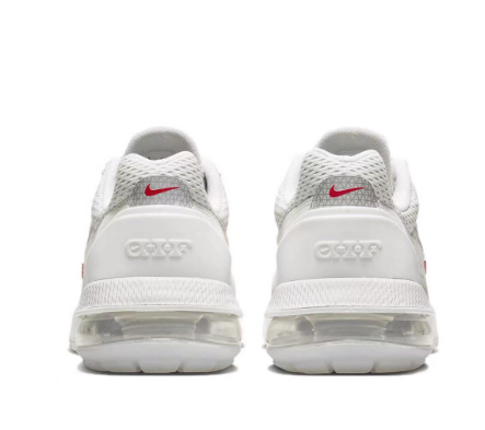 Nike White Grey Red Mesh Sneakers