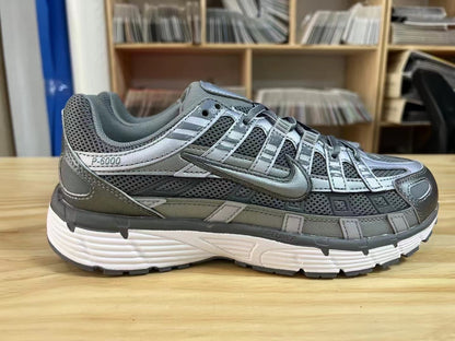 Nike P-6000 Sneakers in Gray and White CD6404-023