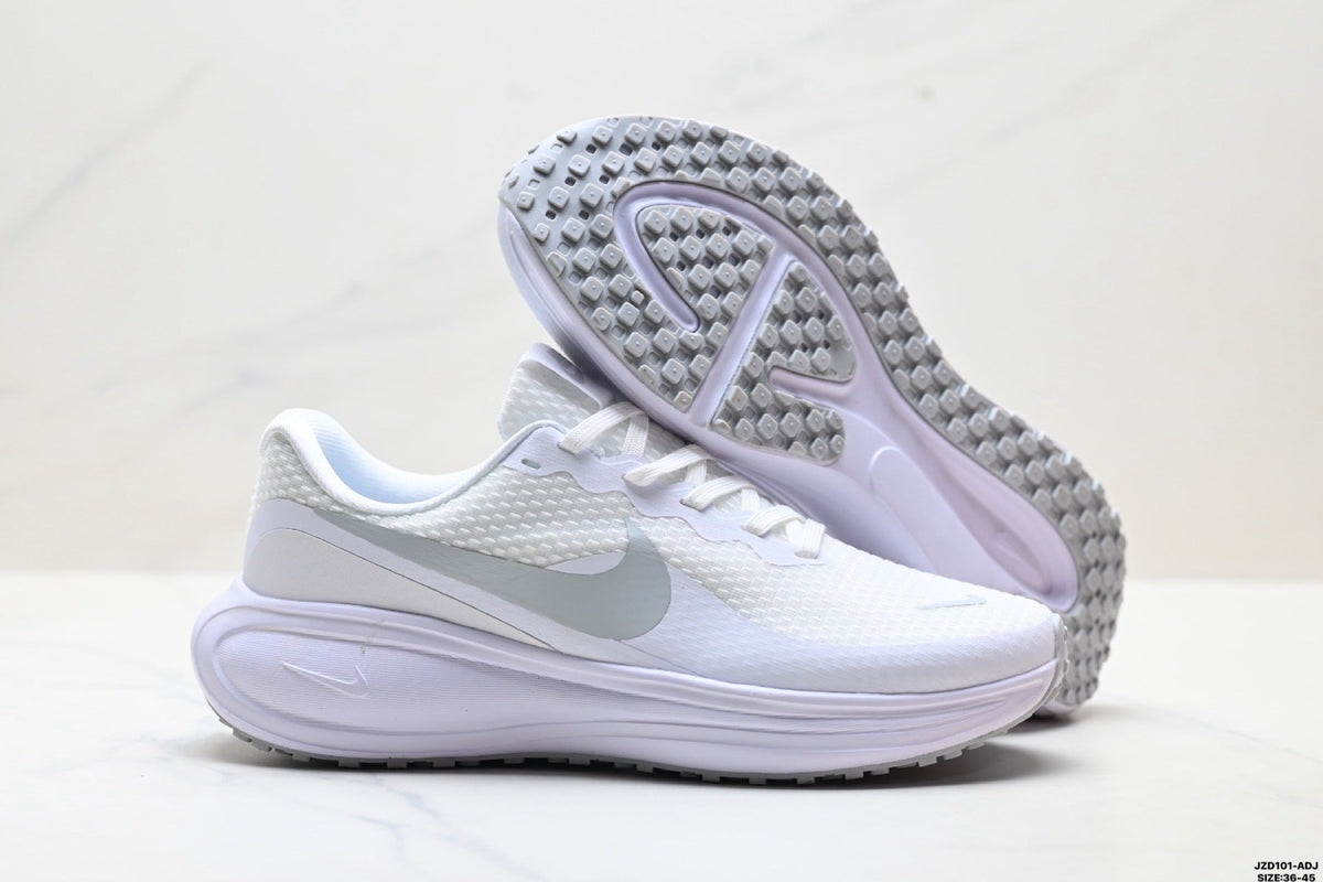 Nike Revolution 8 White and Light Purple Running Shoes
