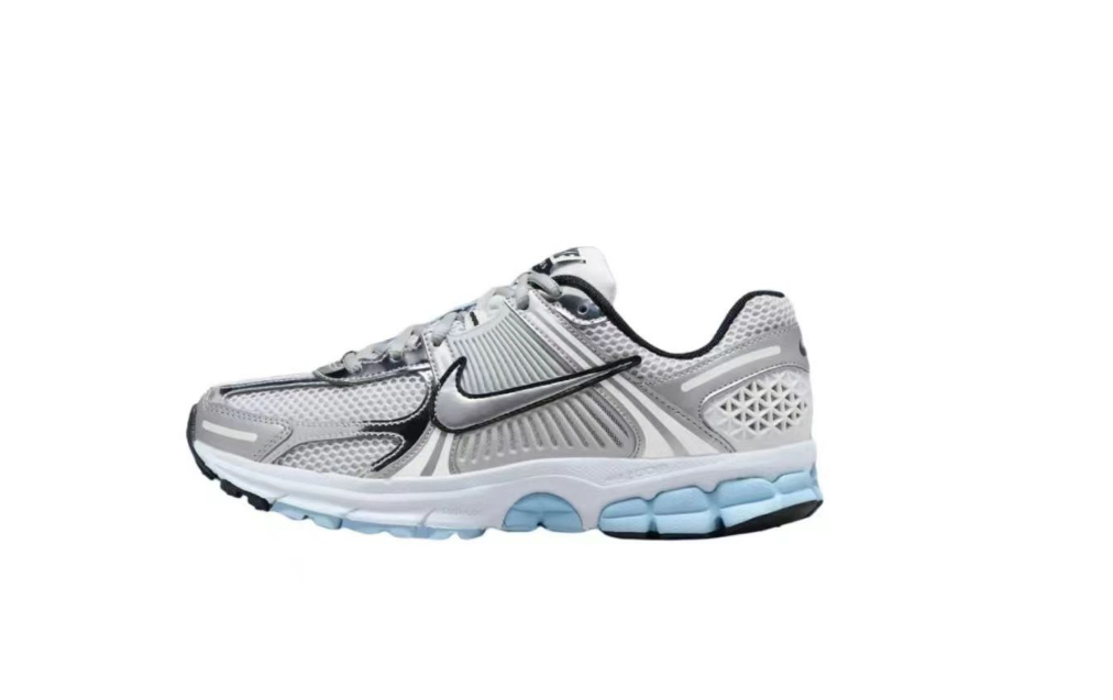 Nike Air Zoom Vomero 5 Running Shoes, Grey and Blue