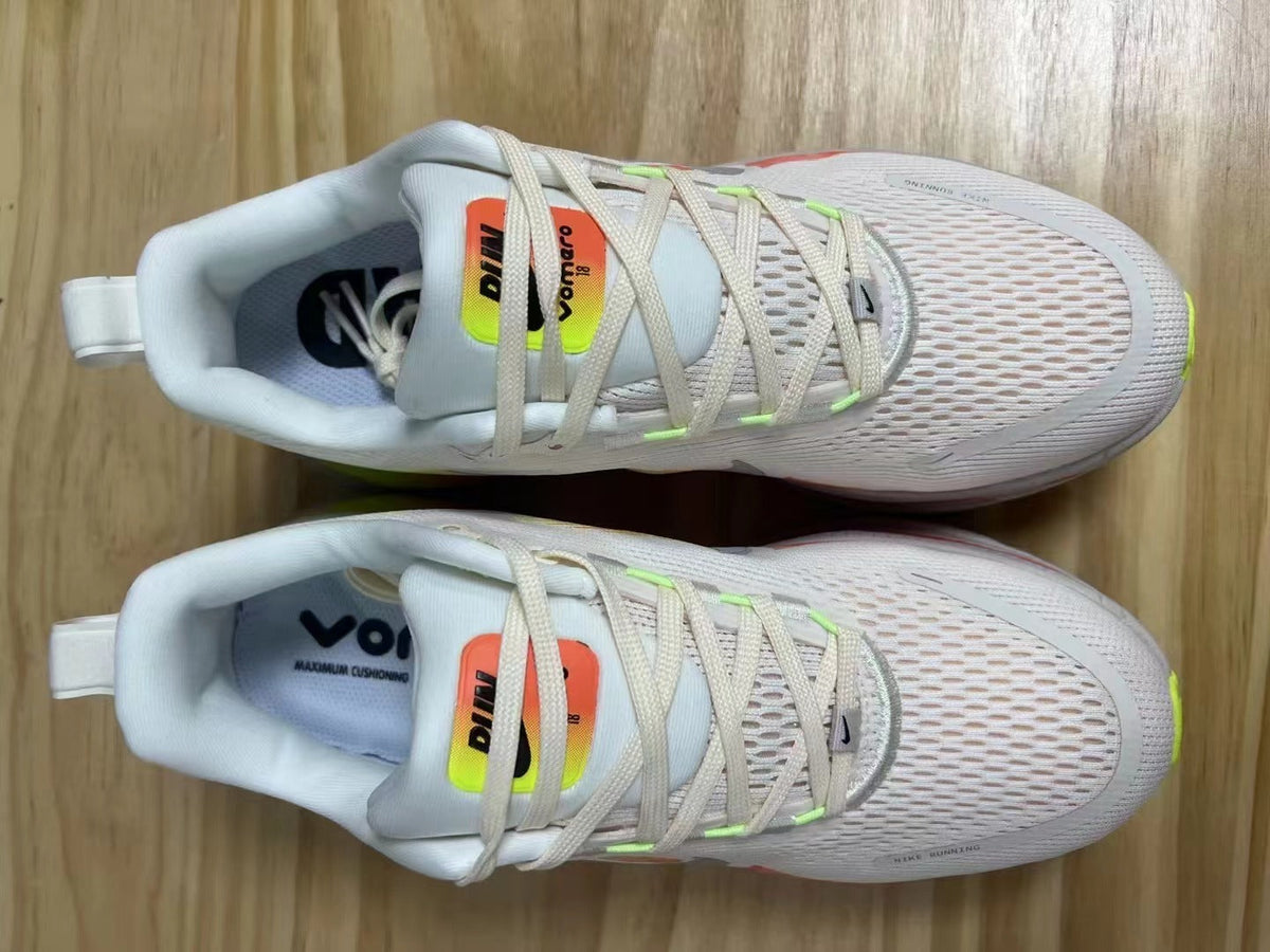 Nike Vomero 18 Running Shoes White Volt Orange