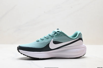 Nike Revolution 8 Running Shoes in Aqua, Black and White