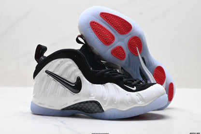 Nike Air Penny Foamposite One Black White Red Sneakers