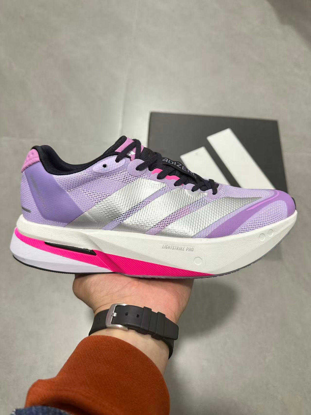 Nike Lightstrike Pro Running Shoes Lavender Pink