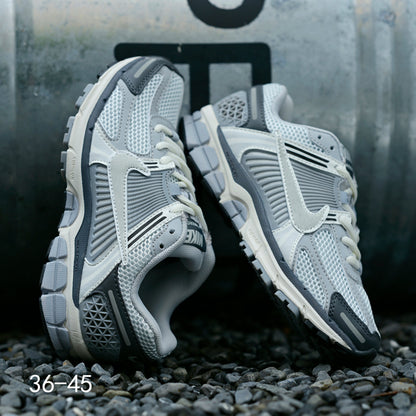 Nike Air Zoom Vomero 5 Sneakers in Light Gray and Navy