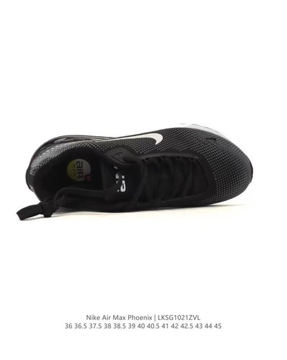 Nike Air Max Phoenix Black and White Sneakers LKS1021ZVI