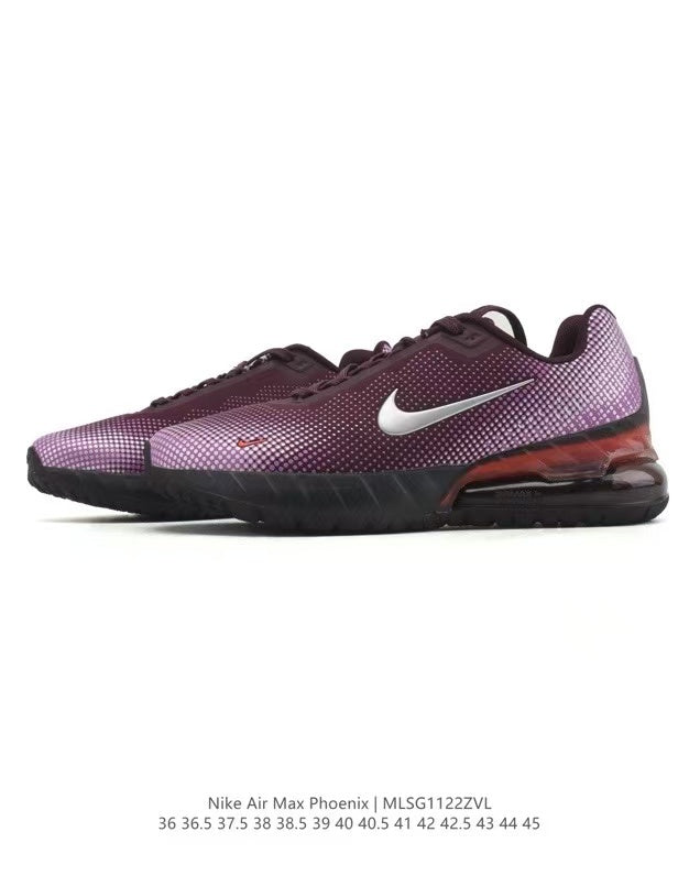 Nike Air Max Phoenix Black Purple Sneakers MLSG112ZVL