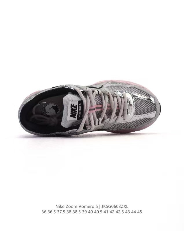 Nike Zoom Vomero 5 Silver Pink Sneakers JKS0603ZXL