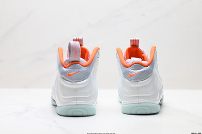 Nike Air Foamposite One Penny Hardaway Sneakers Gray Orange