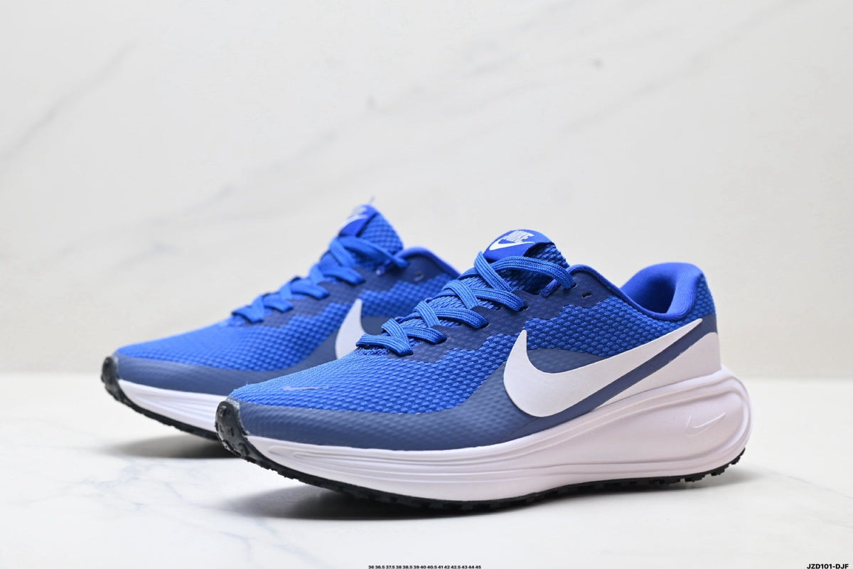 Nike Revolution 8 Running Shoes in Blue and White
