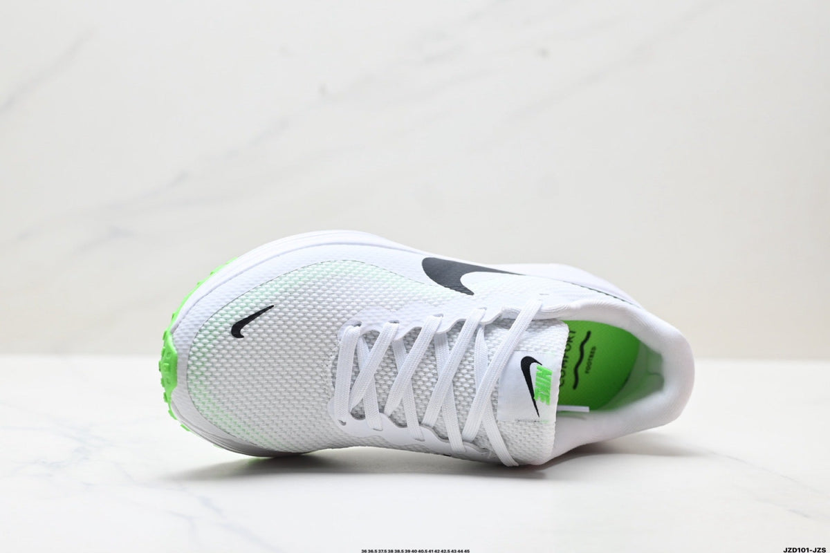 Nike Revolution 8 Running Shoes White and Green