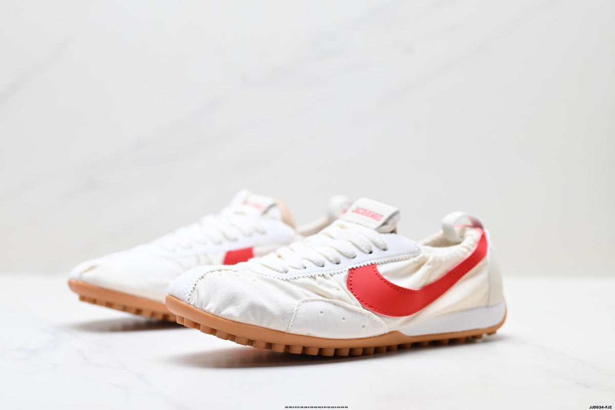 Jacquemus x Nike Jacumoon Sneakers White Red Gum