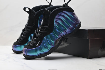 Nike Air Foamposite One Penny Hardaway Sneakers Black Blue Purple