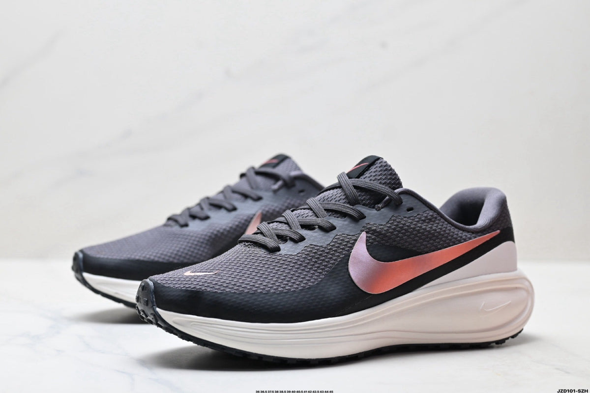 Nike Revolution 8 Running Shoes, Charcoal and Pink
