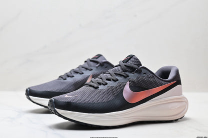 Nike Revolution 8 Running Shoes, Charcoal and Pink