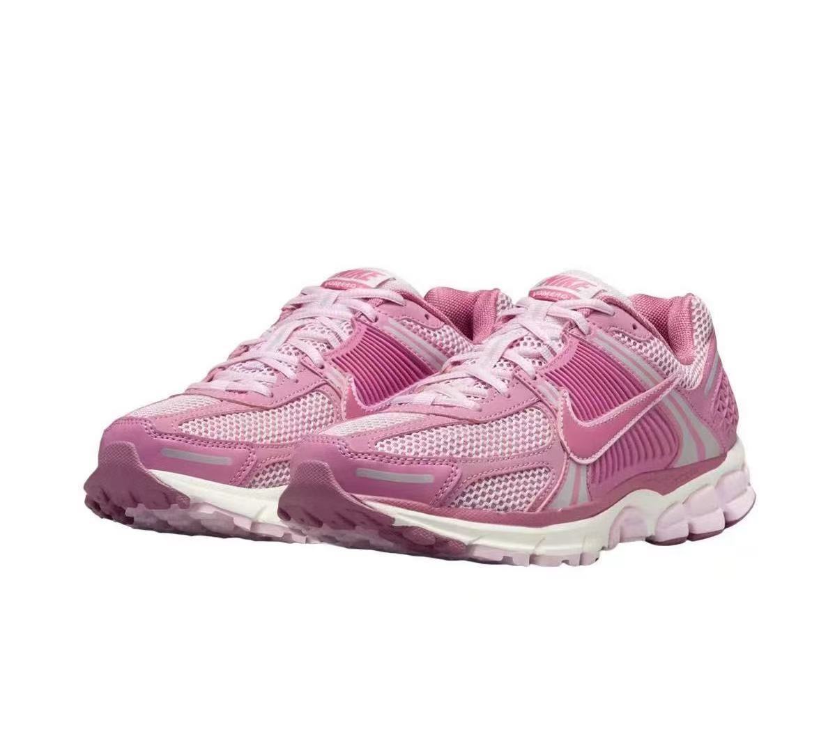 Nike Zoom Vomero 5 Pink and White Sneakers
