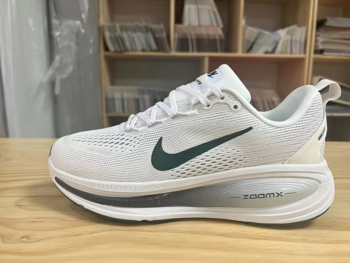 Nike Vomero 18 Running Shoes, White with Dark Swoosh