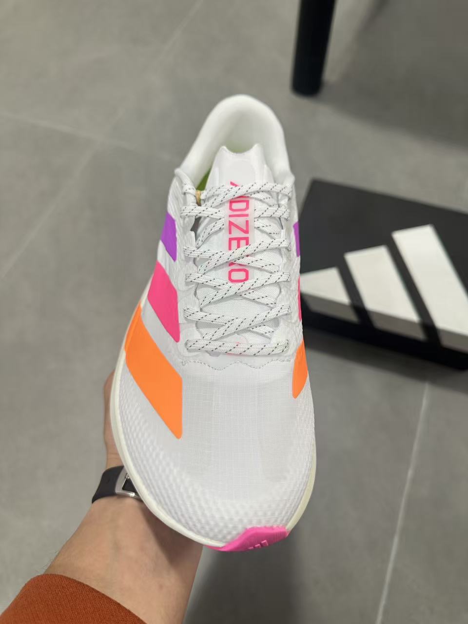 Nike Lightstrike Pro Running Shoes White Pink Orange KI4450