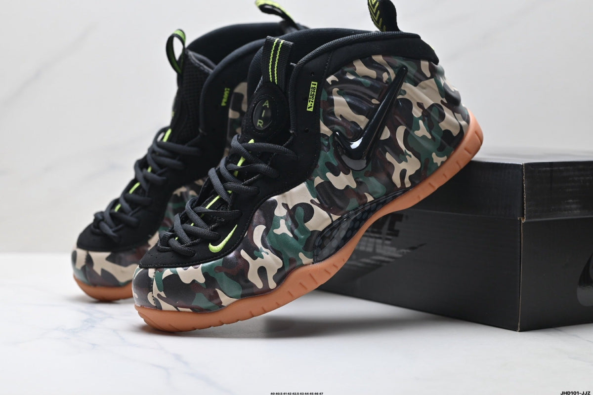 Nike Air Foamposite One Penny Hardaway Camo Sneakers